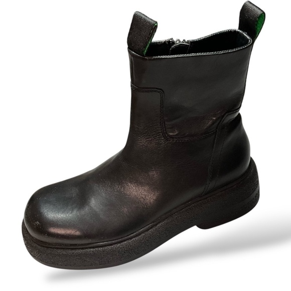 Zara Black Ankle Boots - Picture 3 of 10